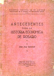Antecedentes para la Historia Económica de Rosario